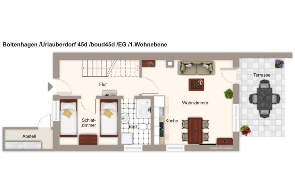 Villa Urlauberdorf Urlauberdorf 45D Boltenhagen  Exterior foto